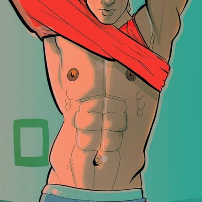 性感男同志IG插画帐号,刻划男男炽热情慾让你默默按下追踪-NICEOLO