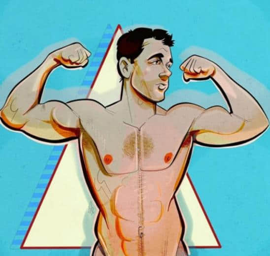 性感男同志IG插画帐号,刻划男男炽热情慾让你默默按下追踪-NICEOLO