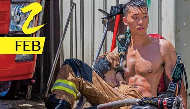 台湾各地消防局拍摄2020消防猛男月历 让肌肉帅哥平息你冬日的慾火!-NICEOLO