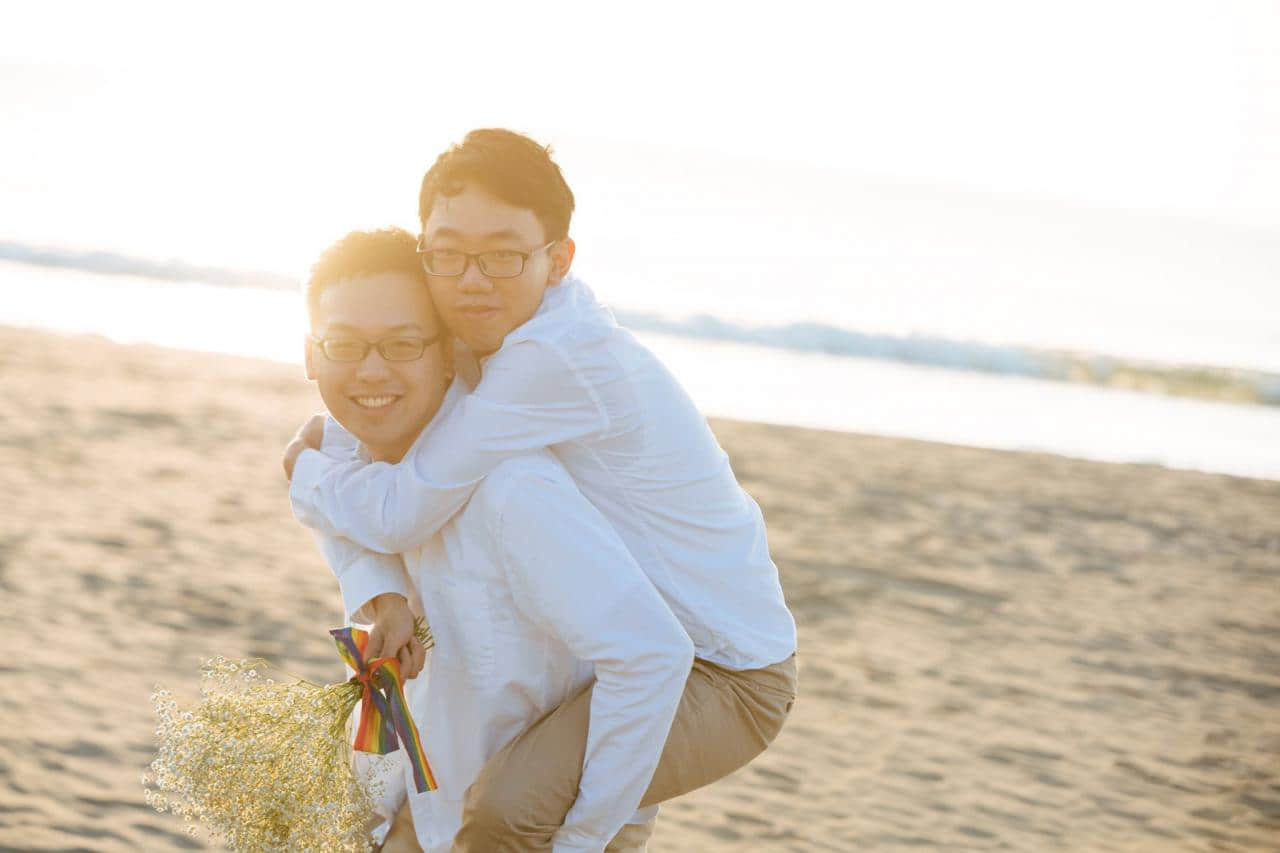 台湾前立委候选人杨智达与同性伴侣结婚啦！感动婚照羡煞众人！-NICEOLO