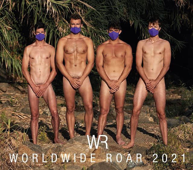 「Worldwide Roar」再推运动男男裸体月历 健康性感迎接2021你准备好了吗？-NICEOLO