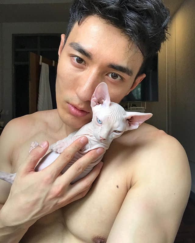 周一品肌肉|纯白曼谷内裤男模和皮皮宠物秀出好肌肉:赵中齐 Jasper -2 周一品肌肉|纯白曼谷内裤男模和皮皮宠物秀出好肌肉:赵中齐 Jasper-NICEOLO