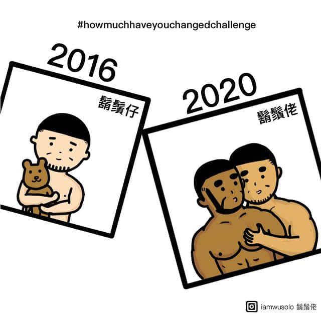 彩虹专访｜满脑子都是色色肉棒的爱幻想香港大叔插画家：胡须佬-NICEOLO
