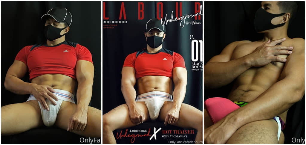 Labour Bkk Underground ep.01 | Black Room Hot Trainer (ebook + cum video)-NICEOLO