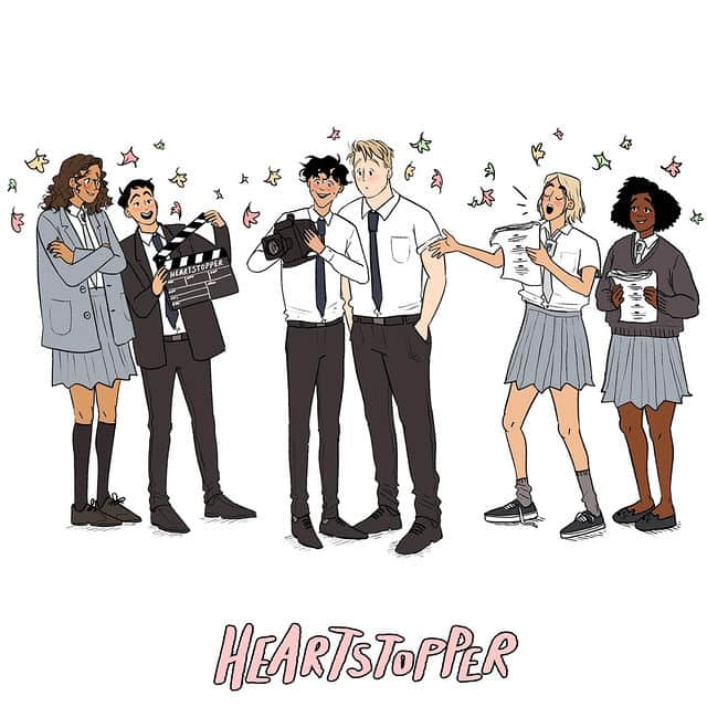 Netflix开拍网漫改真人影集《Heartstopper》大谈校园青春男男爱-NICEOLO