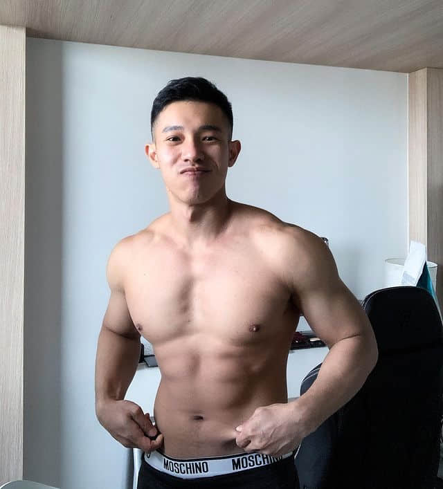 周六尝鲜肉｜美好早晨给你阳光活力！新加坡肌肉帅哥补充能量来源：Cavell Lim-NICEOLO