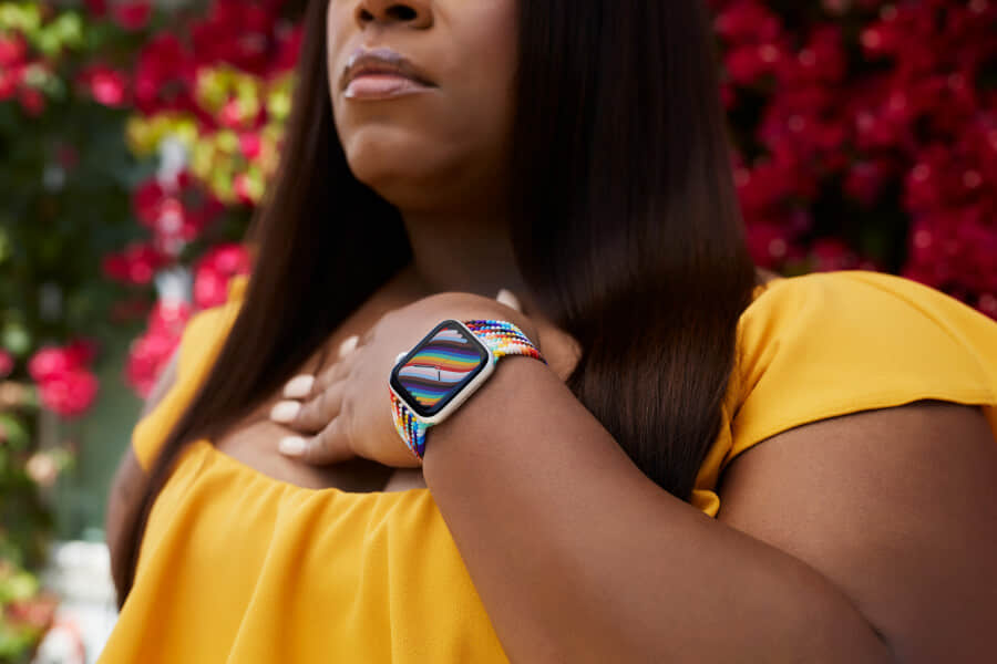 骄傲支持LGBTQ+社群！苹果推出两款绝美Apple Watch彩虹编织錶环-NICEOLO