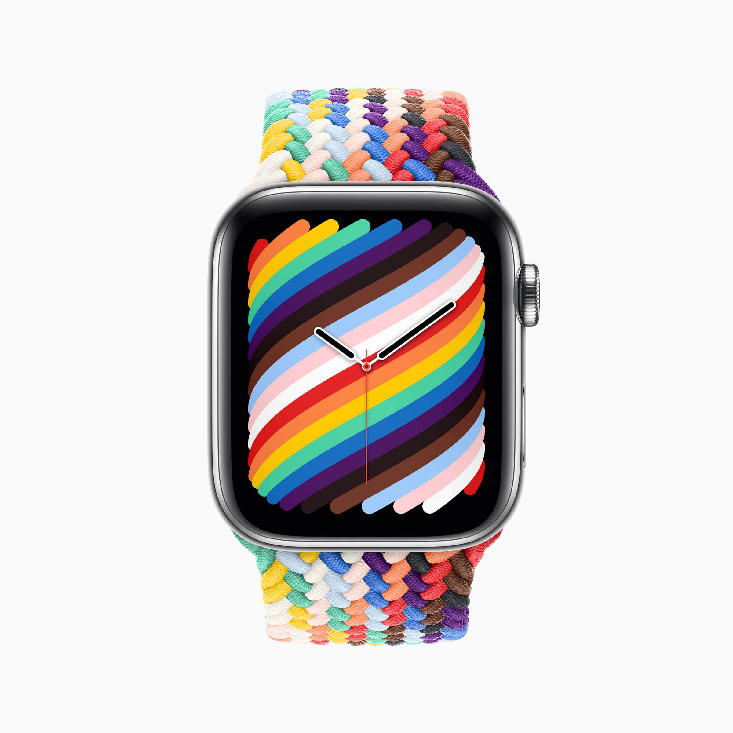 骄傲支持LGBTQ+社群！苹果推出两款绝美Apple Watch彩虹编织錶环-NICEOLO