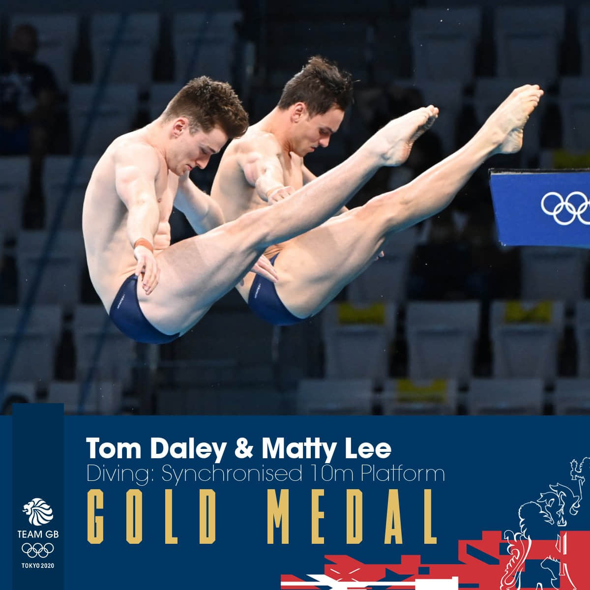 跳水金童 Tom Daley 东奥摘金 拿下人生中第一面男子双人跳水金牌-NICEOLO