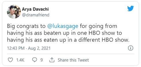 舔后庭戏码让网友回春?!HBO 影集《白莲花大饭店》演员 Lukas Gage 被伸舌品尝-NICEOLO