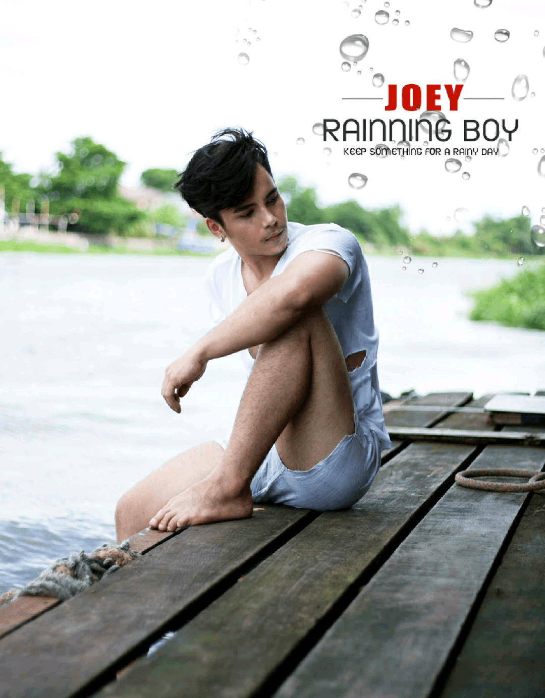 MAN OMG No.7 朝雨男孩 全見 – 獨家特刊 | Joey Raining Boy Photo Set-NICEOLO