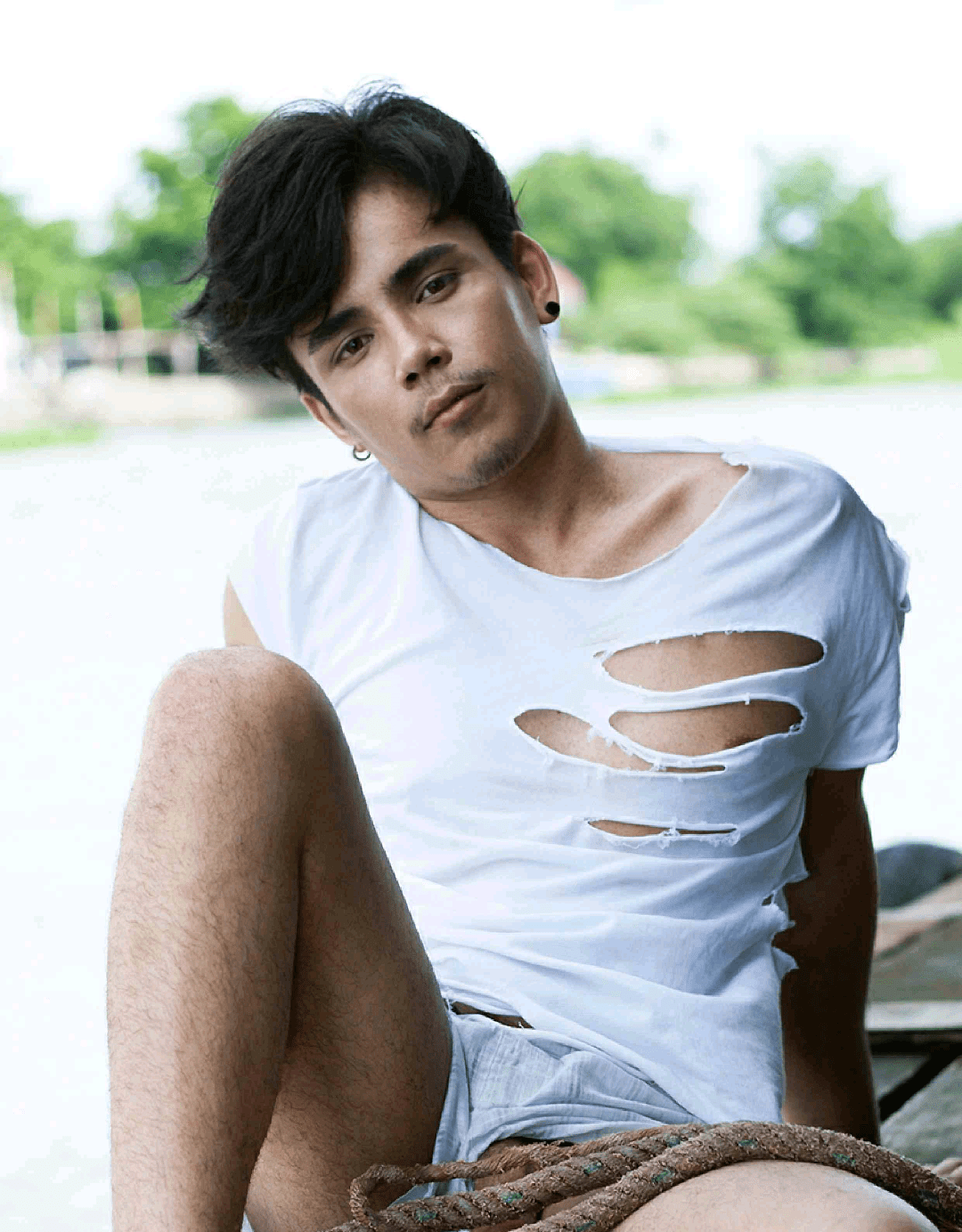 MAN OMG No.7 朝雨男孩 全見 – 獨家特刊 | Joey Raining Boy Photo Set-NICEOLO