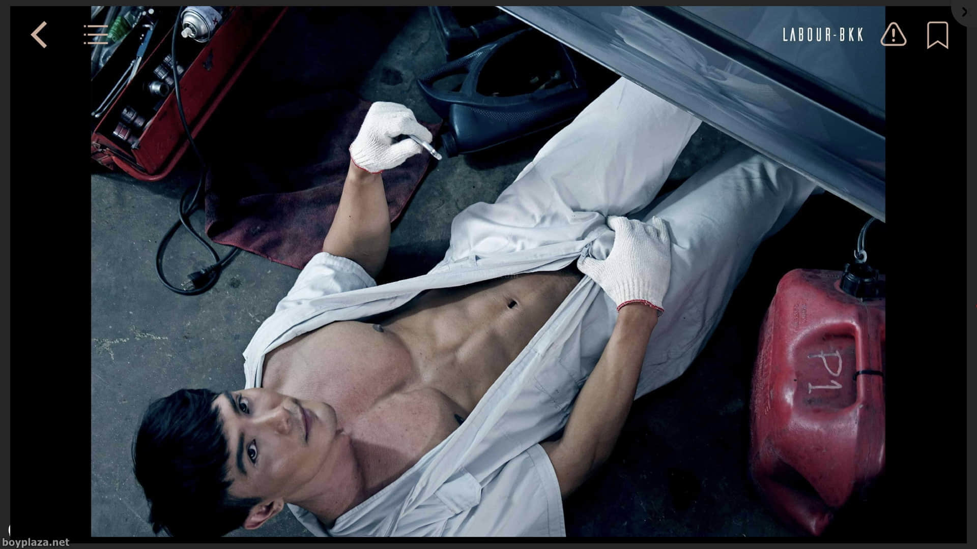 Labour Issue 08 | Garage boy KAOW (ebook + bts cum video)-NICEOLO