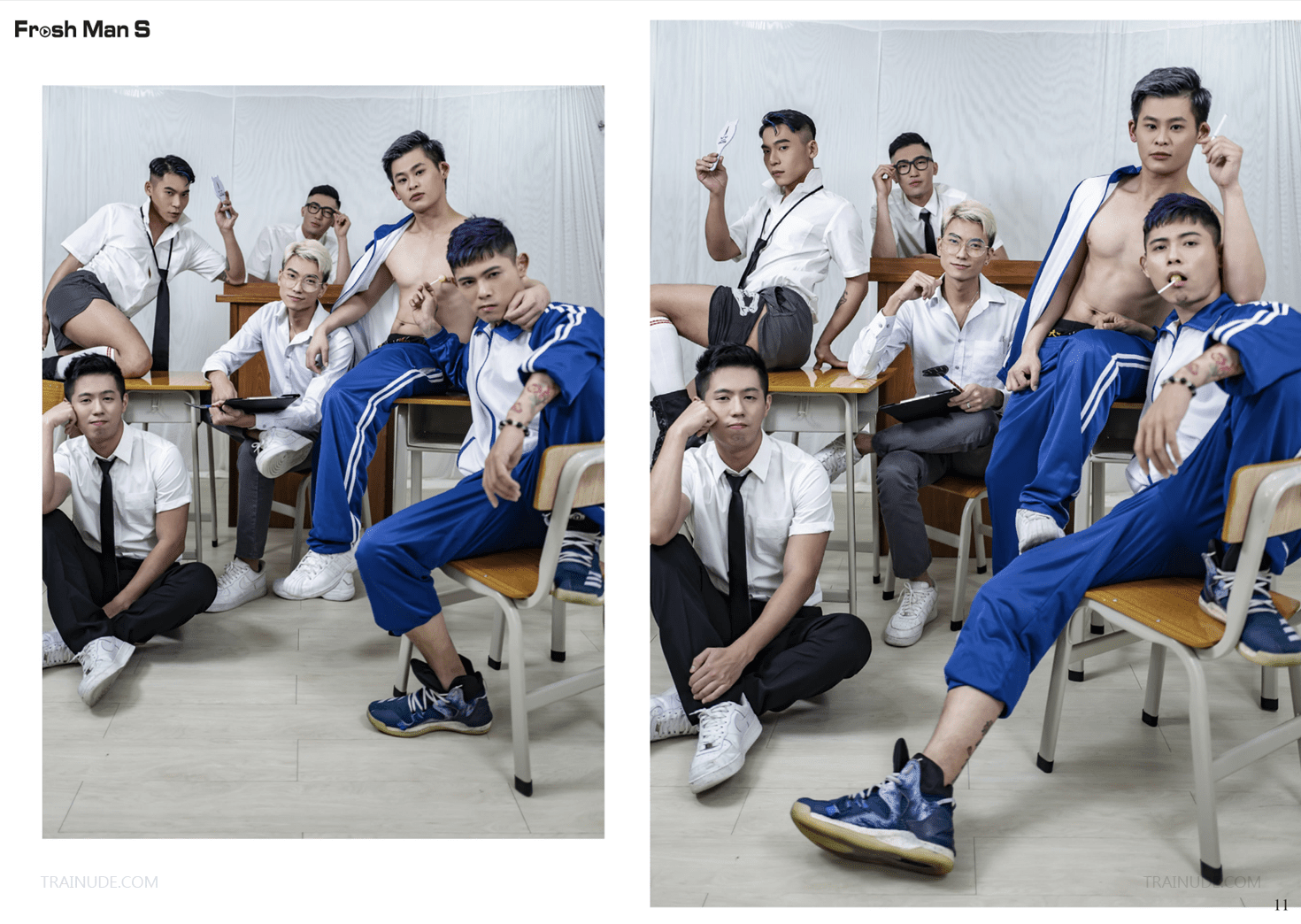 Fresh Man S | Interesting in class (ebook + cum video)-NICEOLO