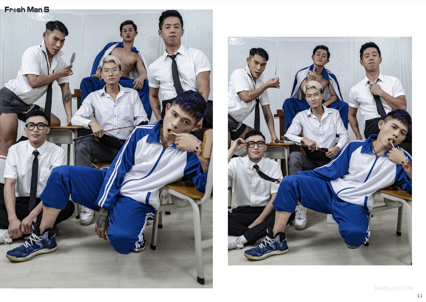 Fresh Man S | Interesting in class (ebook + cum video)-NICEOLO