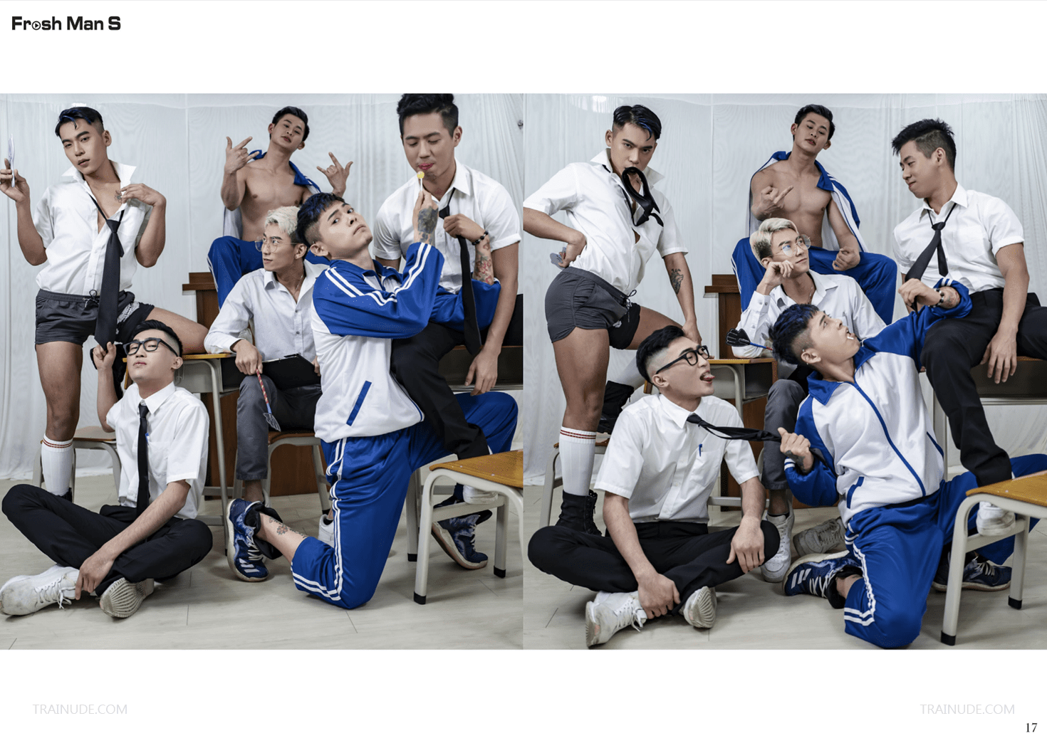 Fresh Man S | Interesting in class (ebook + cum video)-NICEOLO
