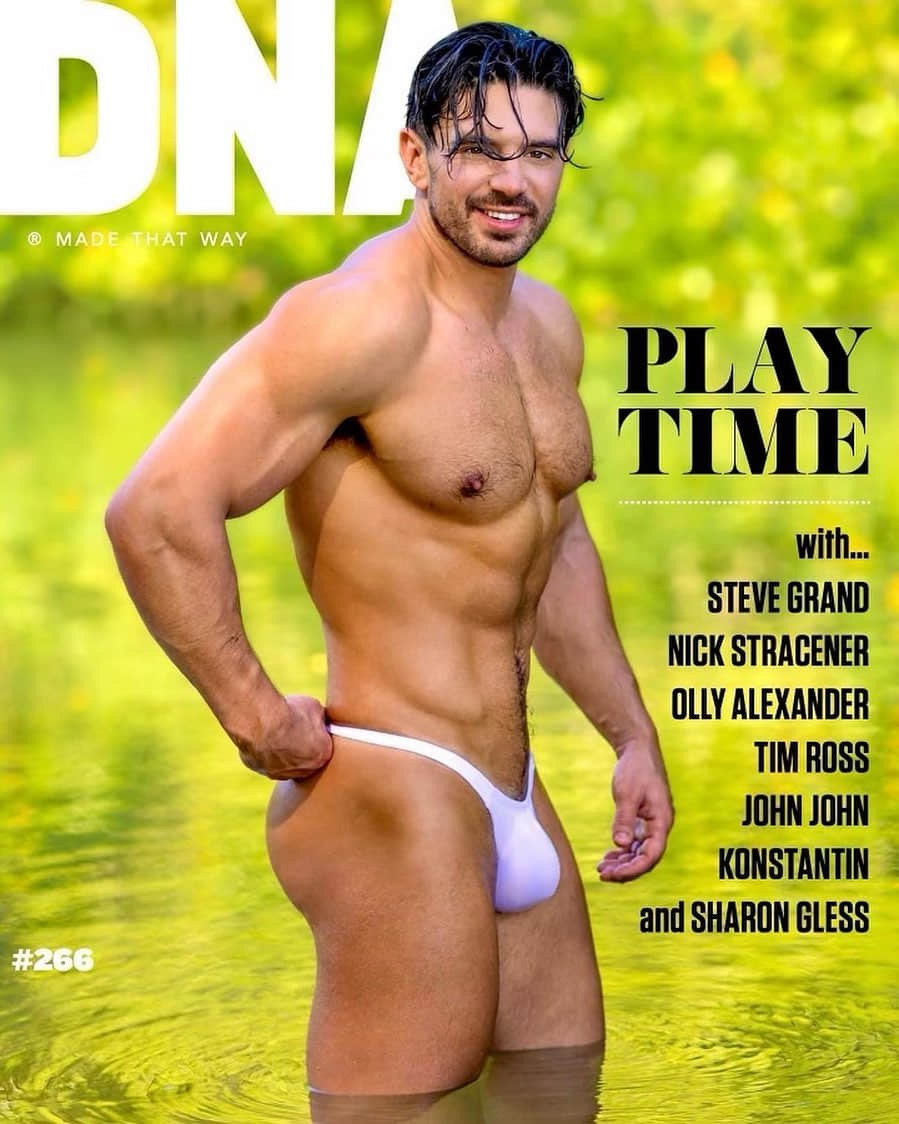 同志歌手的「大」禮包！ 雜誌封面放送濕透白泳褲-NICEOLO