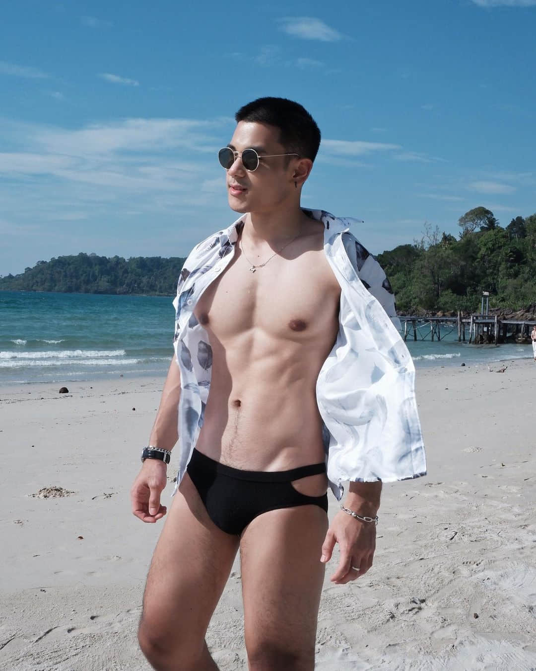 週一品肌肉｜翹高高大展雄風！ 比模特兒還上鏡的泰攝影師：Mark-NICEOLO