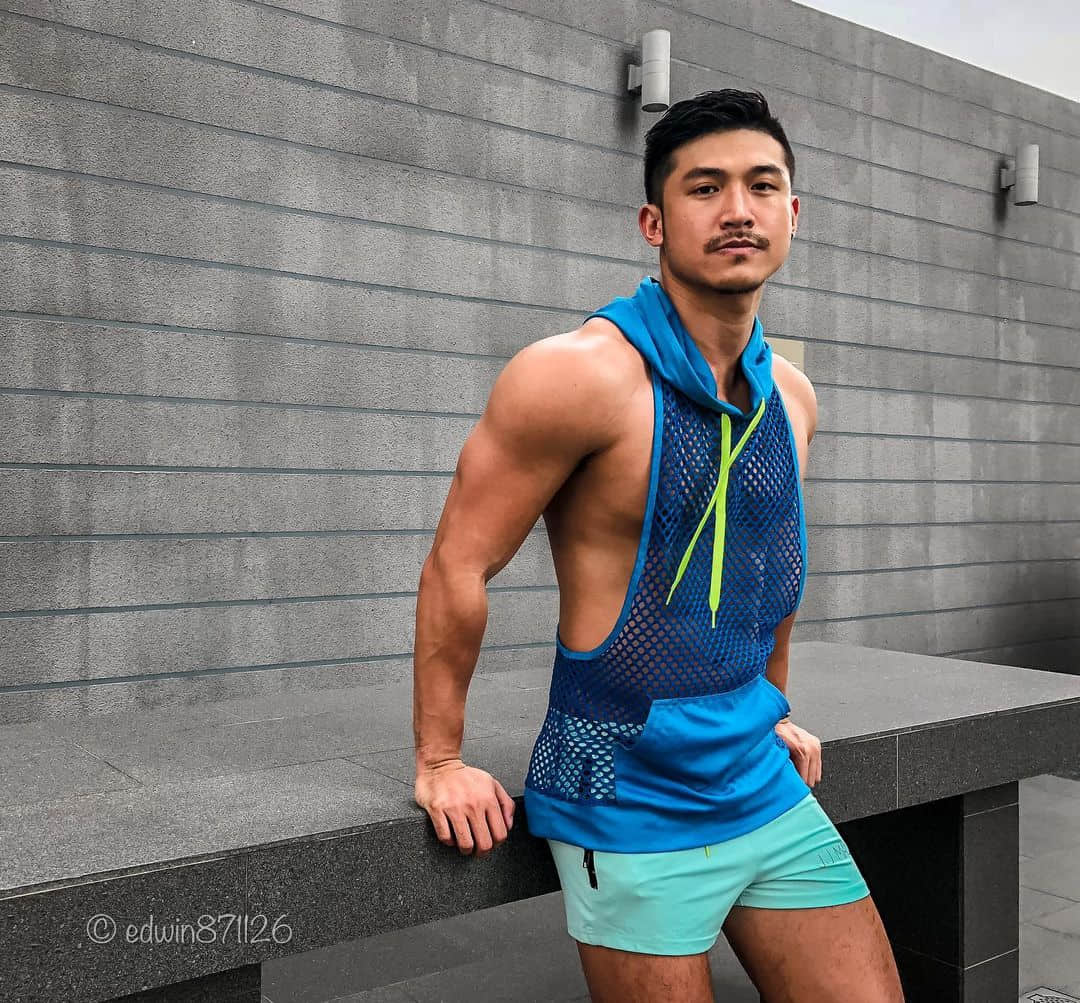 週一品肌肉|力與美的視覺饗宴!新加坡建築師渾身性感肌肉:edwin-NICEOLO