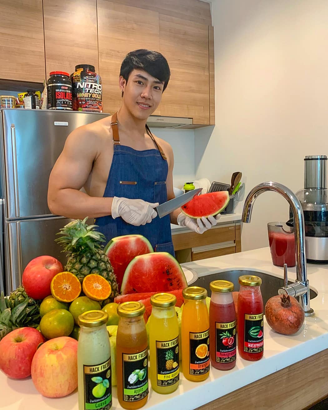 週六嚐鮮肉|陽光又靦腆的泰國健身教練:Hack-NICEOLO