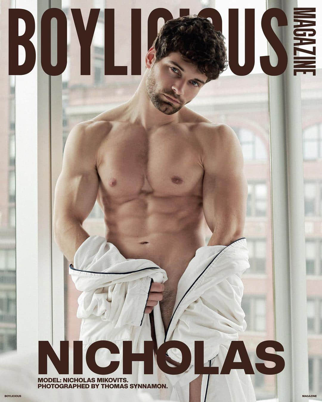 週六嚐鮮肉|雜誌封面男神!希臘雕像風的小捲毛健身教練:Nicholas Mikovits-NICEOLO