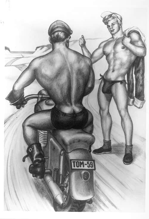 芬蘭傳奇同志藝術家「Tom of Finland」 前衛展現鬍鬚、皮革的情慾想像-NICEOLO