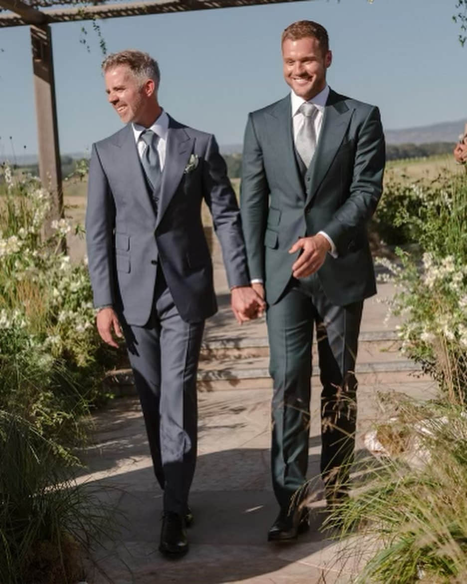 《千金求鑽石》出櫃球員 Colton Underwood 與丈夫舉辦盛大婚禮連閃三天！-NICEOLO