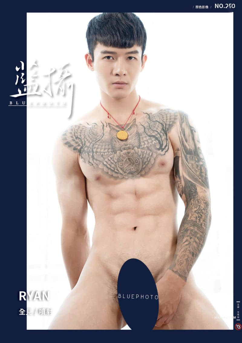 Bluephoto 藍攝 No.253 極品男神RYAN-赤裸降臨-NICEOLO