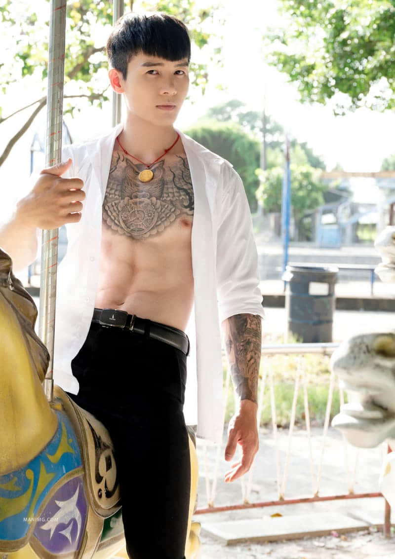 Bluephoto 藍攝 No.253 極品男神RYAN-赤裸降臨-NICEOLO