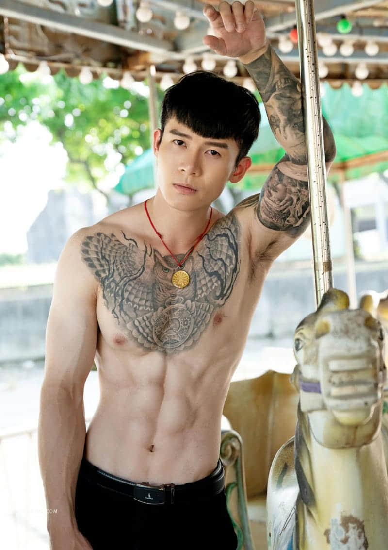 Bluephoto 藍攝 No.253 極品男神RYAN-赤裸降臨-NICEOLO