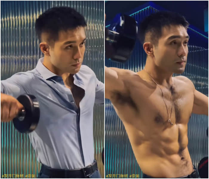 健身壯漢神似天菜「張孝全」！ 無辜小狗眼搭配胸毛猛肌滿足反差幻想-NICEOLO