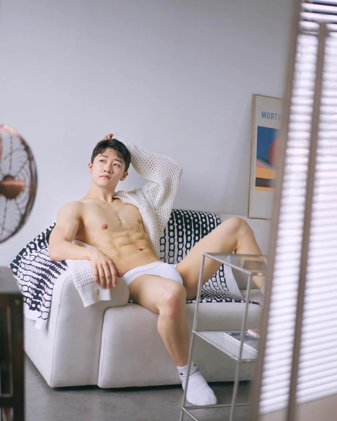 週六嚐鮮肉|內向小可愛敬業展現大包內褲! 韓國奶味模特:Chase-NICEOLO