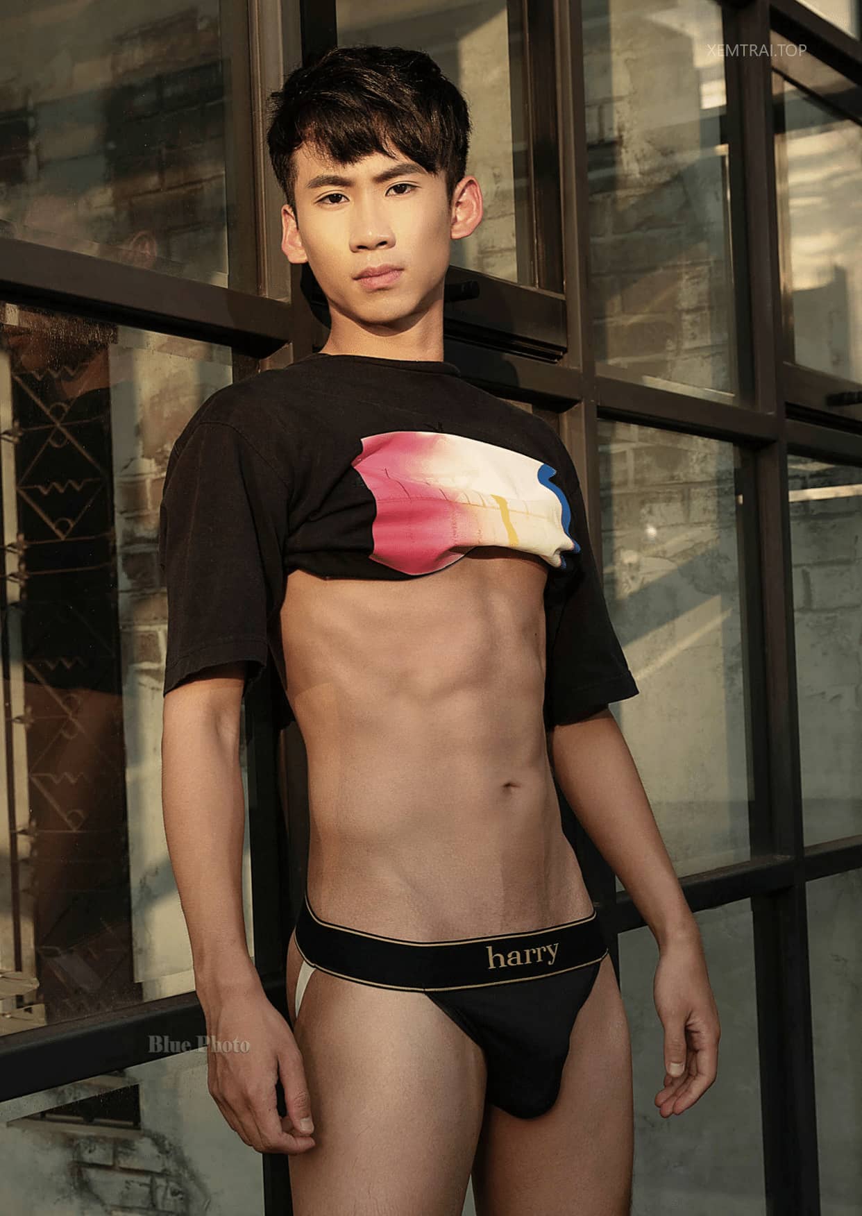 Bluephoto 藍攝 No.280 羽球男大生裸放噴汁 小樂-NICEOLO