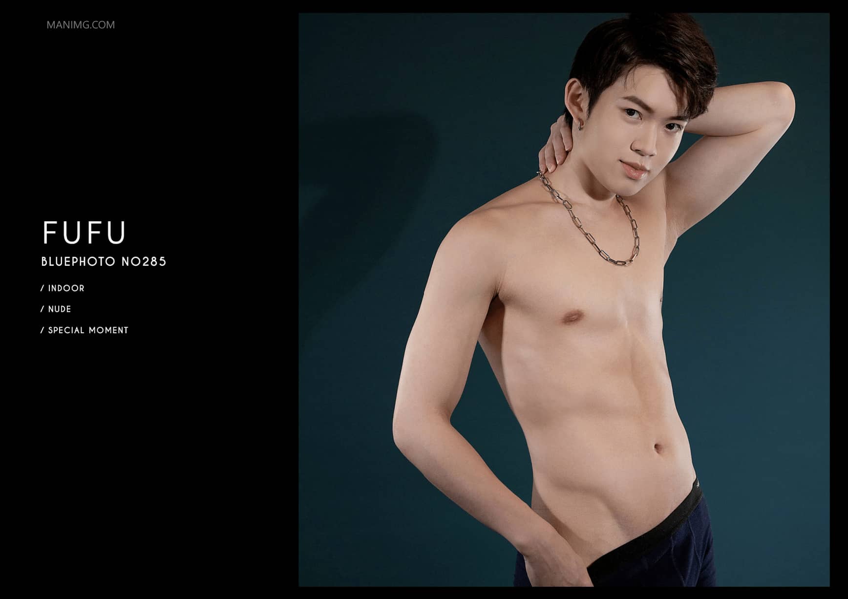 Bluephoto 藍攝 No.285 成年禮寫真 可愛男孩-FUFU 野外射出-NICEOLO