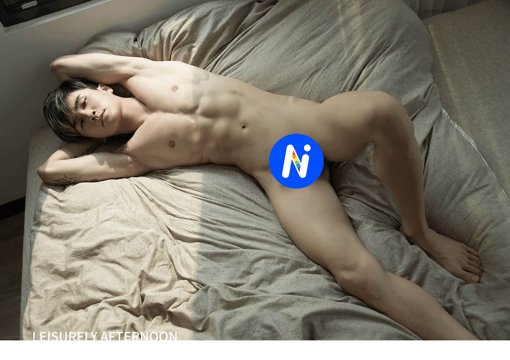 BLUEMEN 藍男色 NO.397 晨勃的健身大男孩 杯麵-NICEOLO