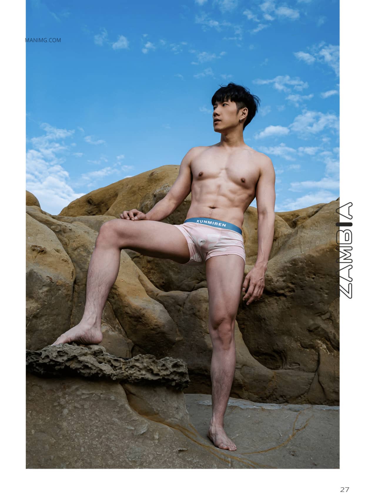 Zambia 29 健美男神 – 初墨-NICEOLO
