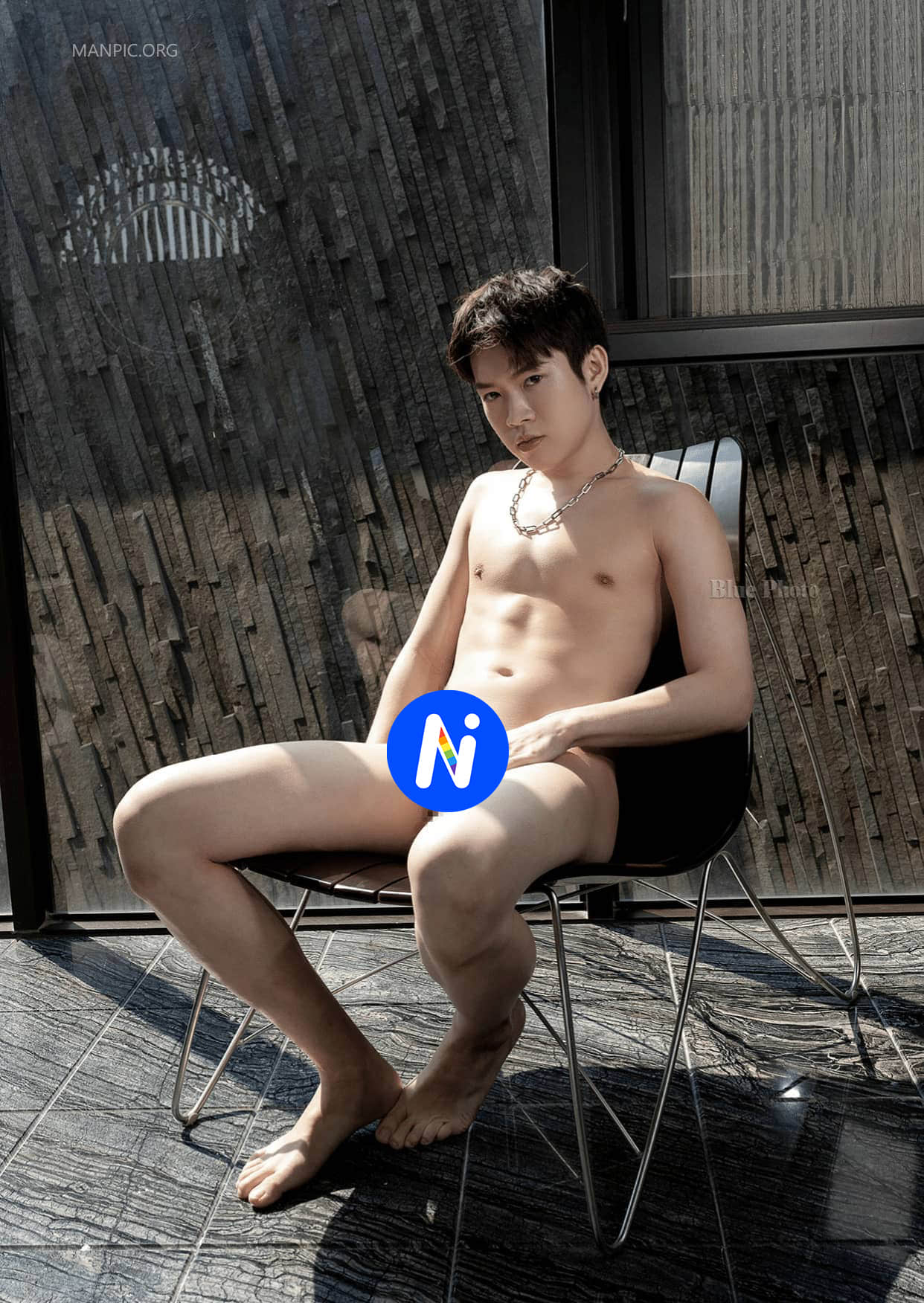 Bluephoto 藍攝 No.297 深入大男孩 FUFU 超滿足射出-NICEOLO
