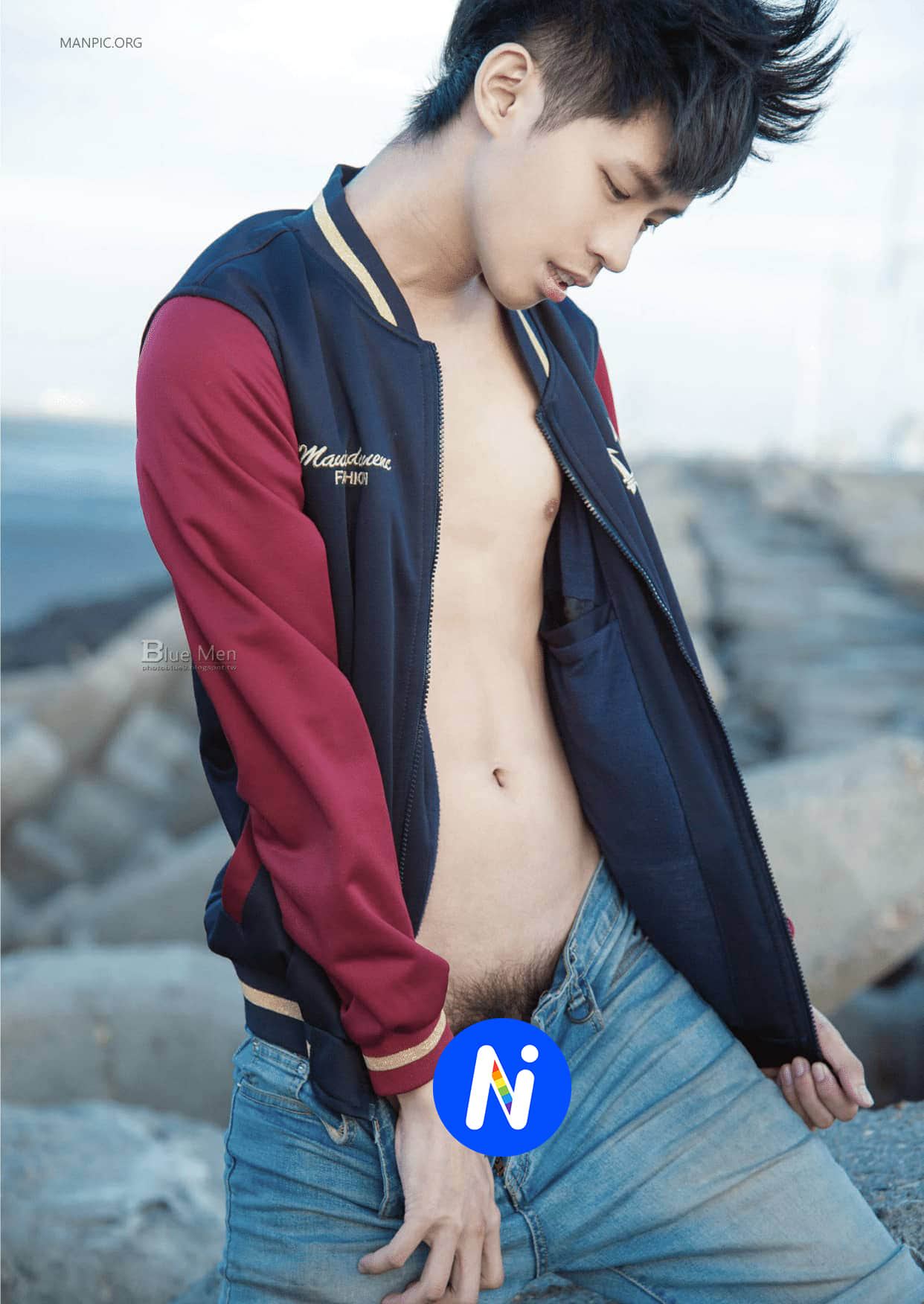 BLUEMEN 藍男色 NO.237 解放校園男孩-彥綸-NICEOLO