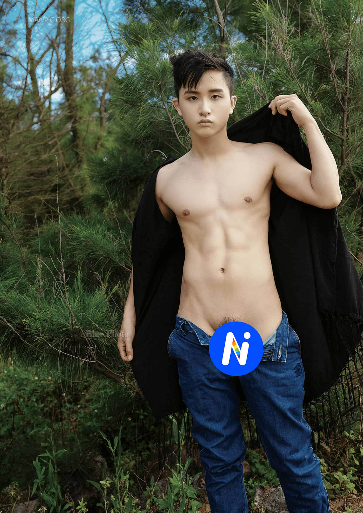 Bluephoto 藍攝 No.303 深夜西裝極限 控 射 羅恩-NICEOLO