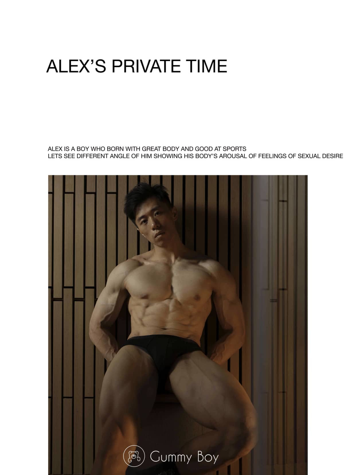 GUMMYBOY #1 Alex’s Private Time Alex 私人時光-NICEOLO