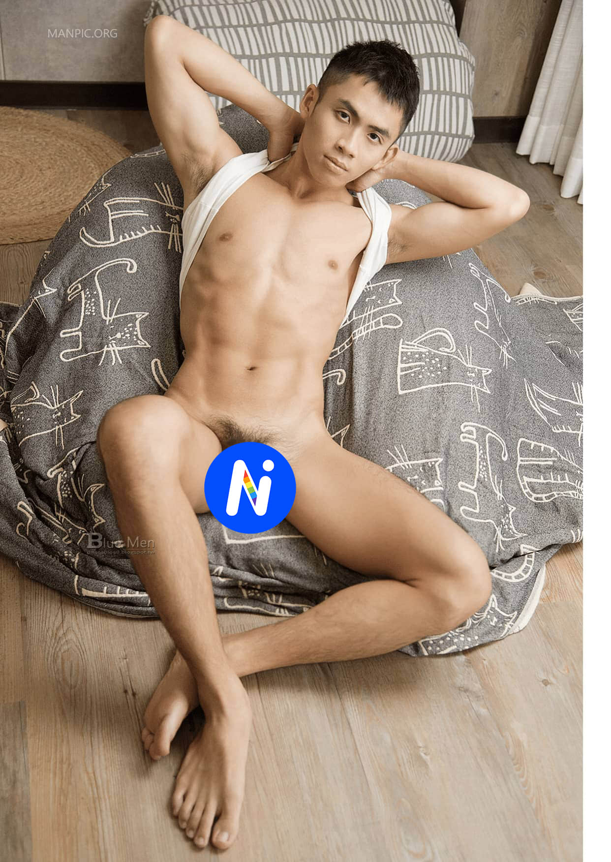 BLUEMEN 藍男色 NO.409 競泳學弟水花四濺 翔翔-NICEOLO