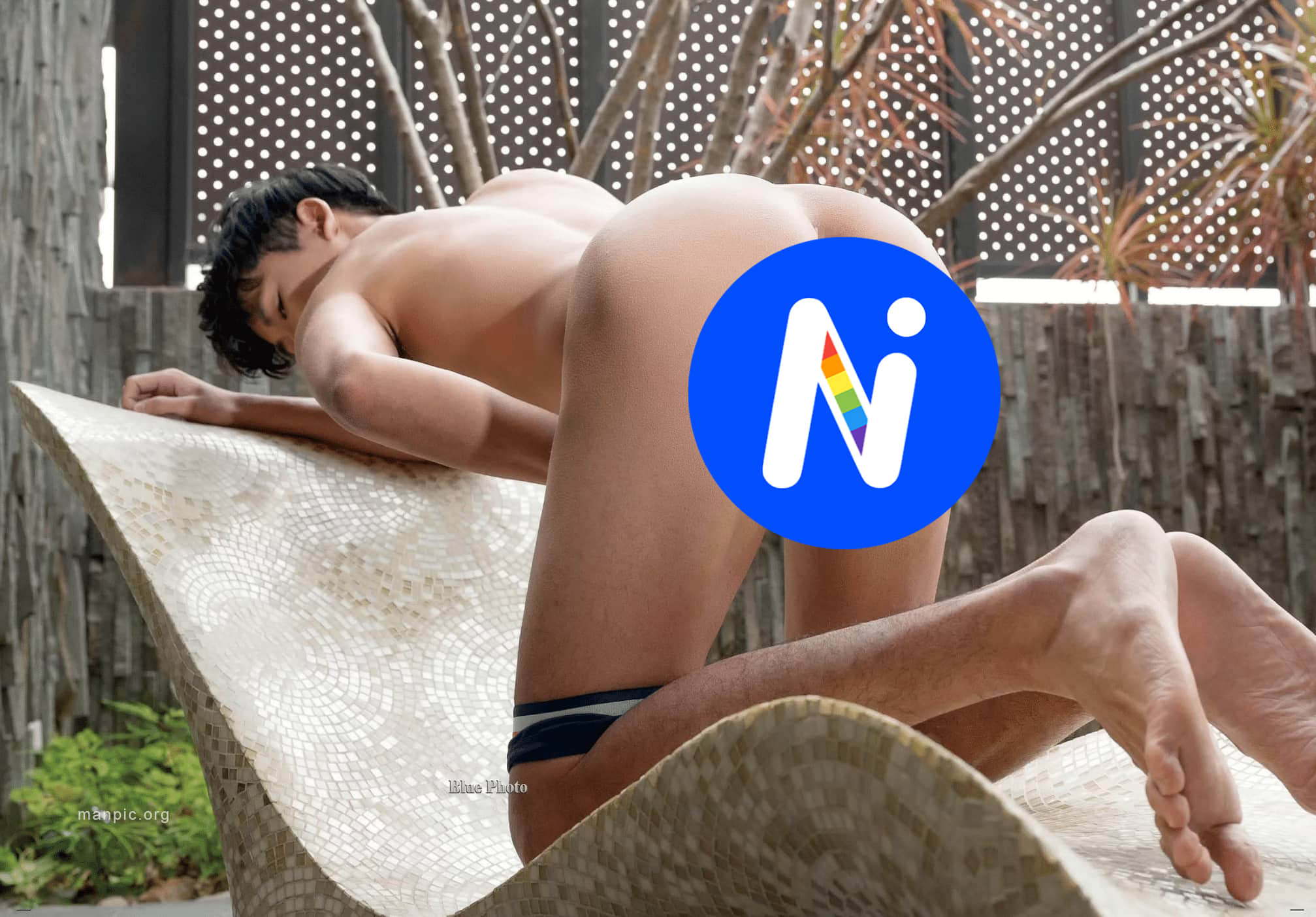 Bluephoto 藍攝 No.318 男大生的暑期寫真 小樂-NICEOLO